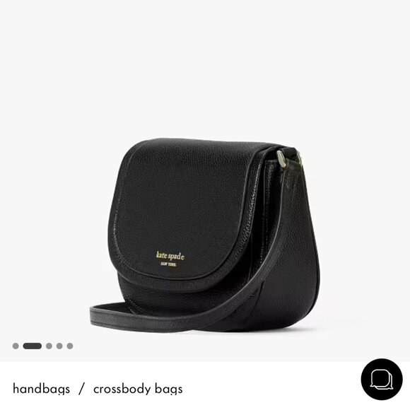 Kate Spade Roulette Small Saddle Bag - Picture 8 of 9